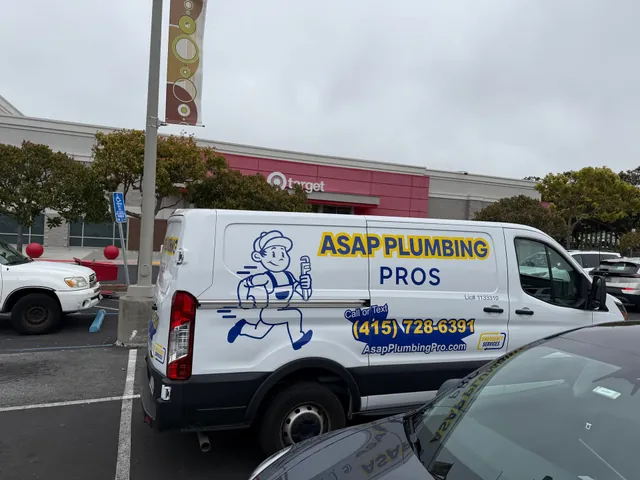 ASAP Plumbing Pros serving the Bay Area