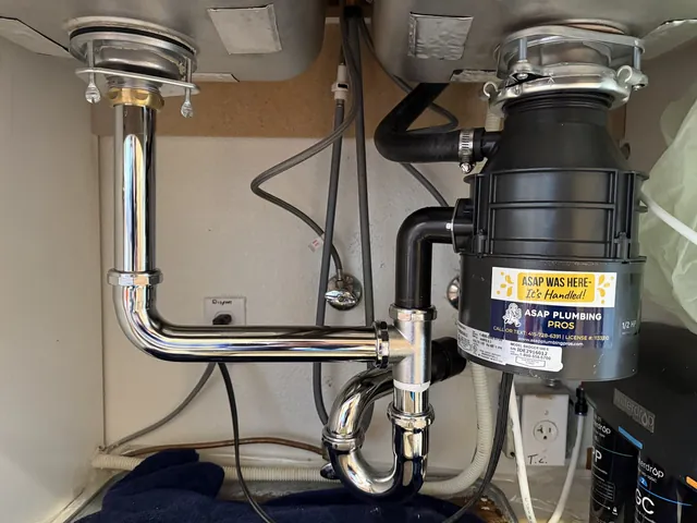 Kitchen sink and disposal upgrade