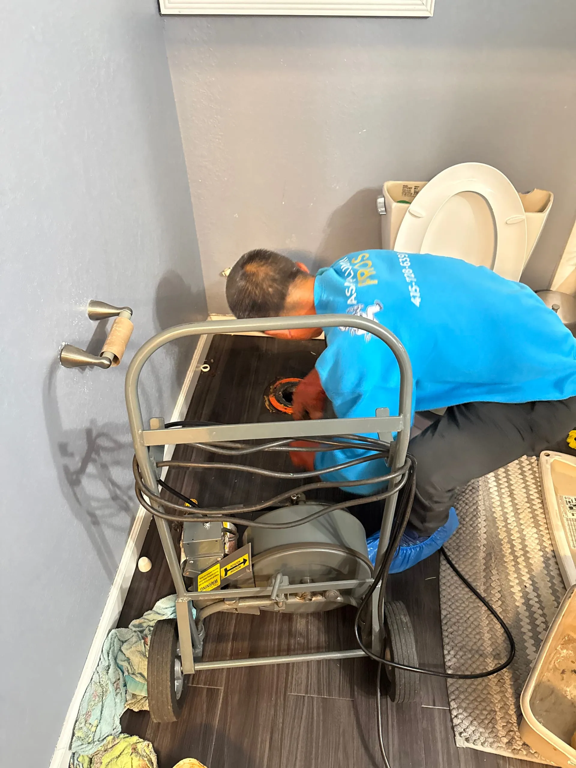 Professional drain cleaning