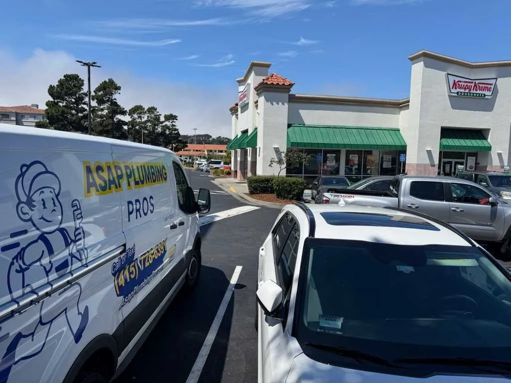 South San Francisco plumber van — ASAP Plumbing Pros