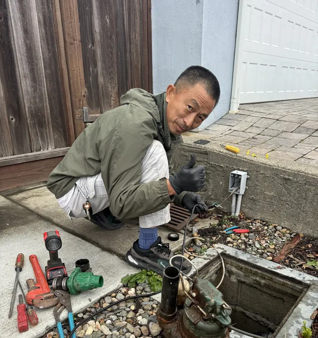 Sump pump and drainage service