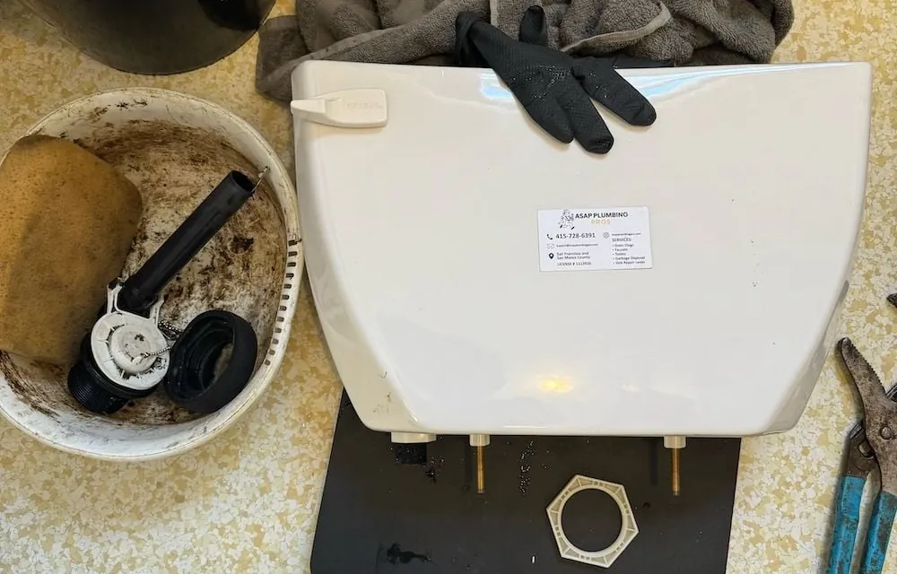 Same-Day Toilet Flapper Flush Valve Repairs by ASAP Plumbing Pros