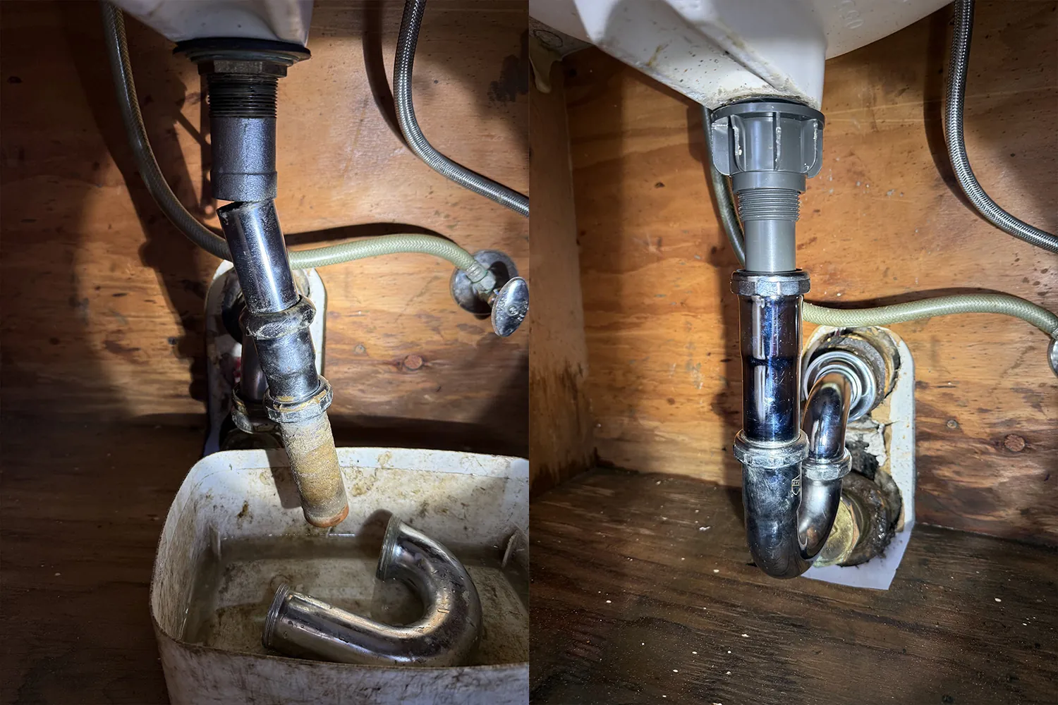 San Mateo plumber repairing a sink drain leak — ASAP Plumbing Pros
