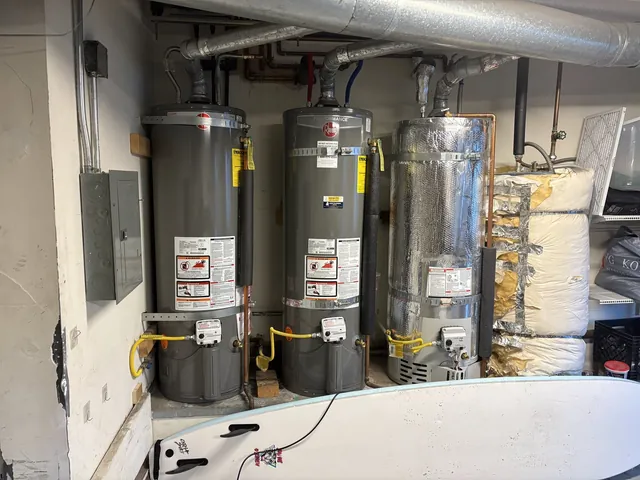 Water heater installation